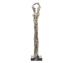 Adoration II by Jennine Parker - Stainless Sculpture sized 5x25 inches. Available from Whitewall Galleries